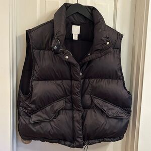 H & M black vest